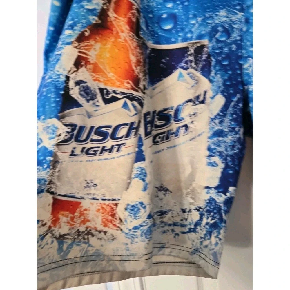 Busch Lite Mens Swim Trunks Size XL‎ runs bigger more like XXL